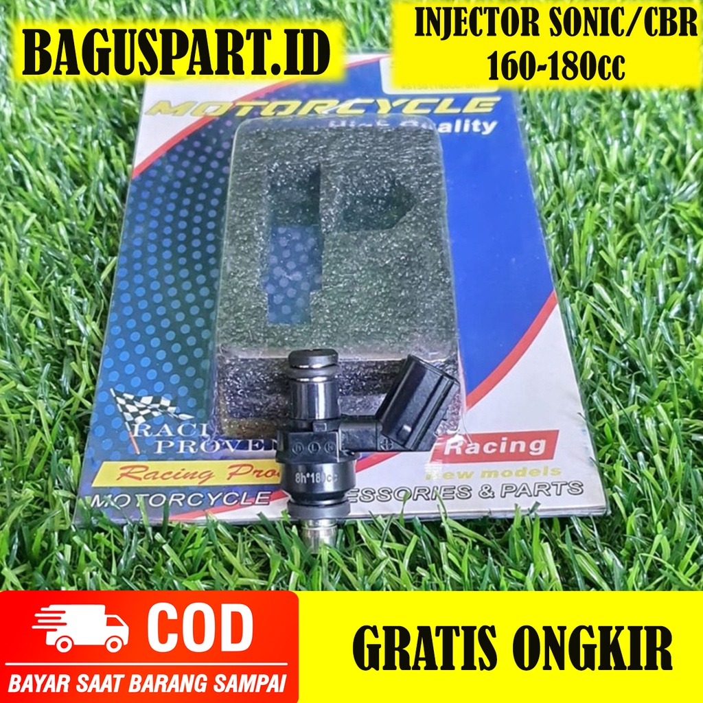 Đầu Phun Nhiên Liệu 160 180 cc HONDA SONIC 150R CB150R LED SUPRA GTR 150R K45 K56 PCX 150 Advario 125 150 150