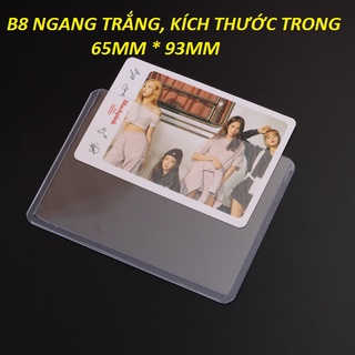 Toploader B8 Gumihoo decor bảo vệ card thẻ bài bài tarot, ảnh thần tượng blackpink bts anime cửa hàng kpop