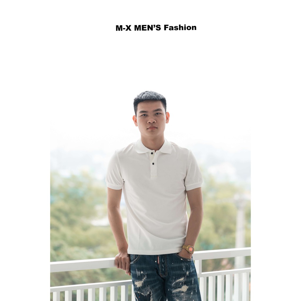 ÁO thun nam POLO trơn vải cá sấu cotton cao cấp ngắn tay cực sang trọng lịch lãm
