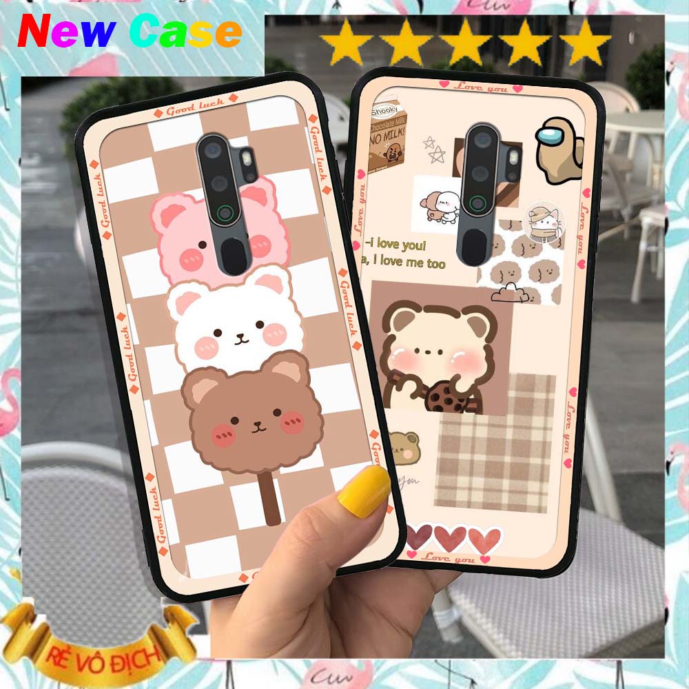 Ốp lưng Oppo A5 2020 / A9 2020 in hình họa tiết động vật cute đáng yêu