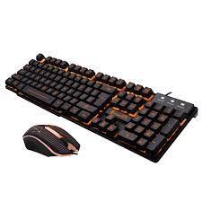 Combo bàn phím + chuột máy tính chơi game có đèn led - Keyboard gaming d600