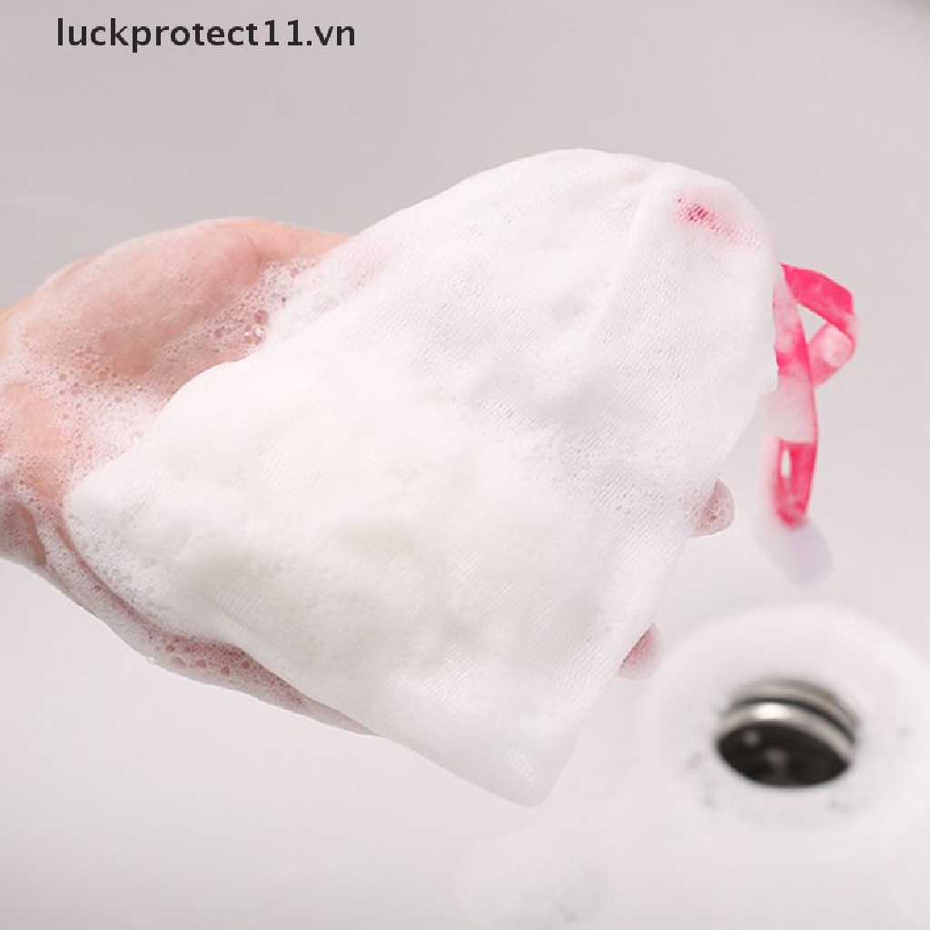 [Hàng mới về] Túi lưới xốp làm đẹp tiện dụng