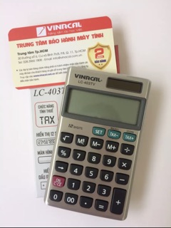 Máy Tính Bỏ Túi Vinacal LC403TV Chính Hãng