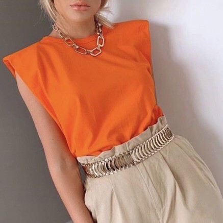 Áo Sát Nách Độn Vai Phong Cách | BigBuy360 - bigbuy360.vn