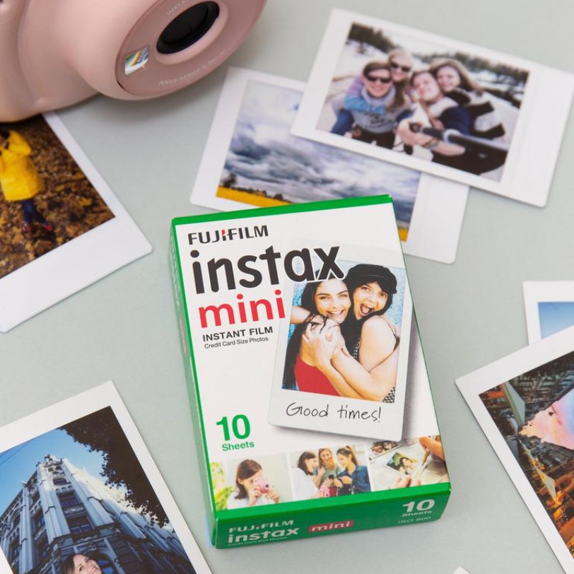 INSTAX MINI FILM - Viền Trắng - Giấy in cho máy ảnh lấy liền Instax Mini Fujifilm - Chính hãng Nhật DATE CAO