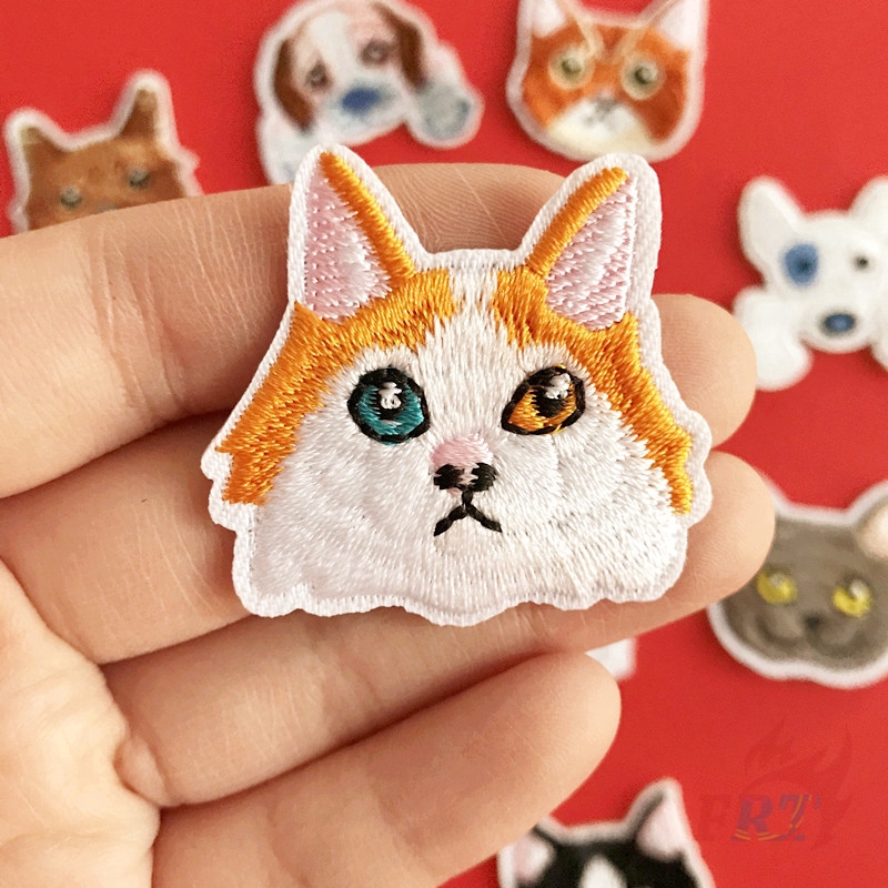 Miếng Vá Trang Trí Quần Áo Hình Động Vật Đáng Yêu Kiểu Từ 01 Đến 12