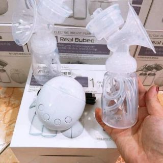 Máy vắt sữa điện đôi real bubee
