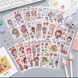 Set 4 Sticker Nhân Vật 🍓