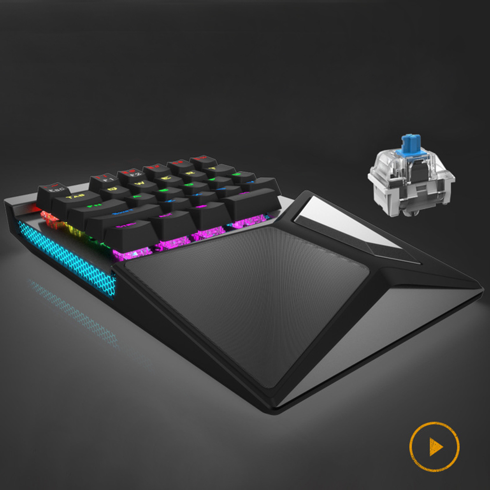 Bàn Phím Cơ Gaming Tích Hợp Đèn Led Kết Nối Usb