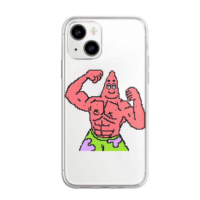 Ốp Điện Thoại Tpu Mềm Chống Sốc In Hình Patrick Cho iPhone 14 11 12 13 pro max XS X XR XSMax 7 8 6s plus SE 2020