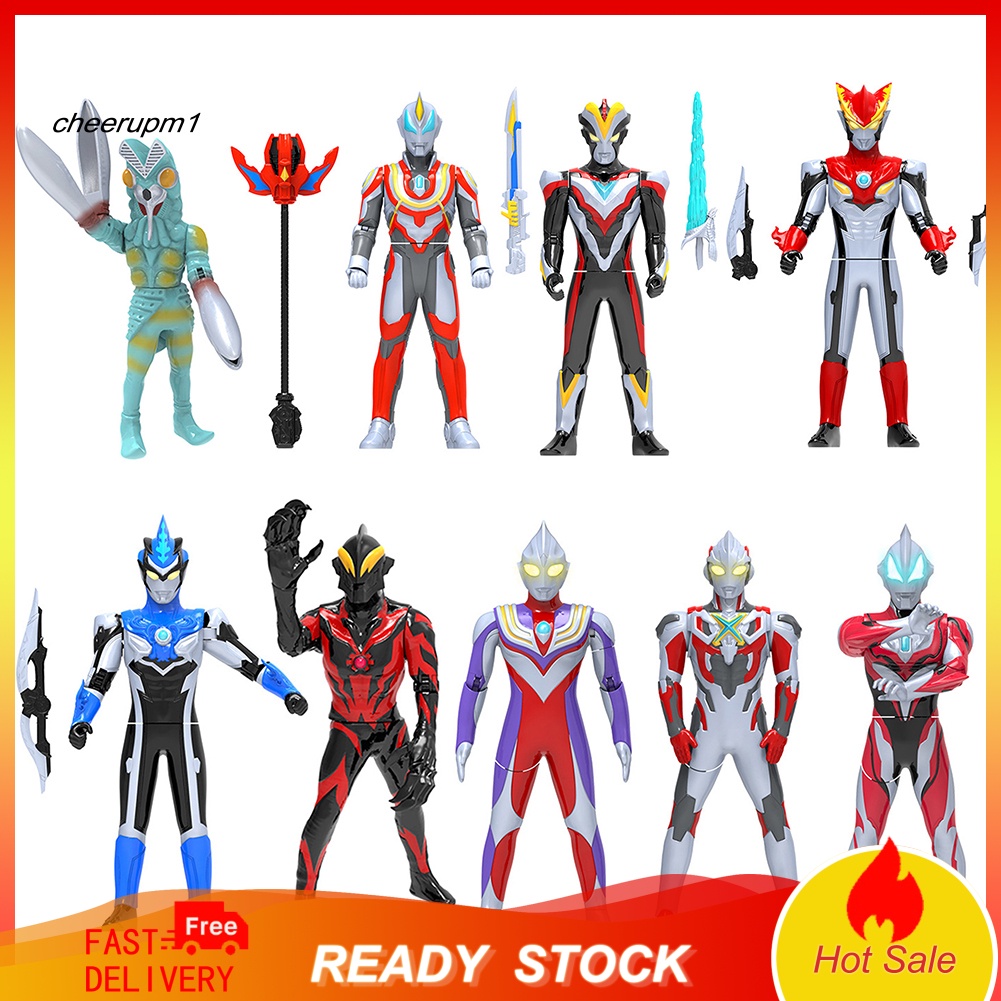 GREE Mô Hình Nhân Vật Ultraman Có Đèn Led Và Âm Thanh Độc Đáo