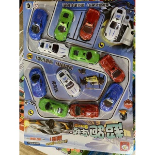 Vỉ 12 chiếc ô tô chạy đà siêu xinh