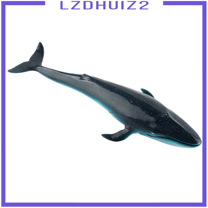 Mô Hình Cá Voi Xanh Bằng Nhựa Độc Đáo Sống Động
