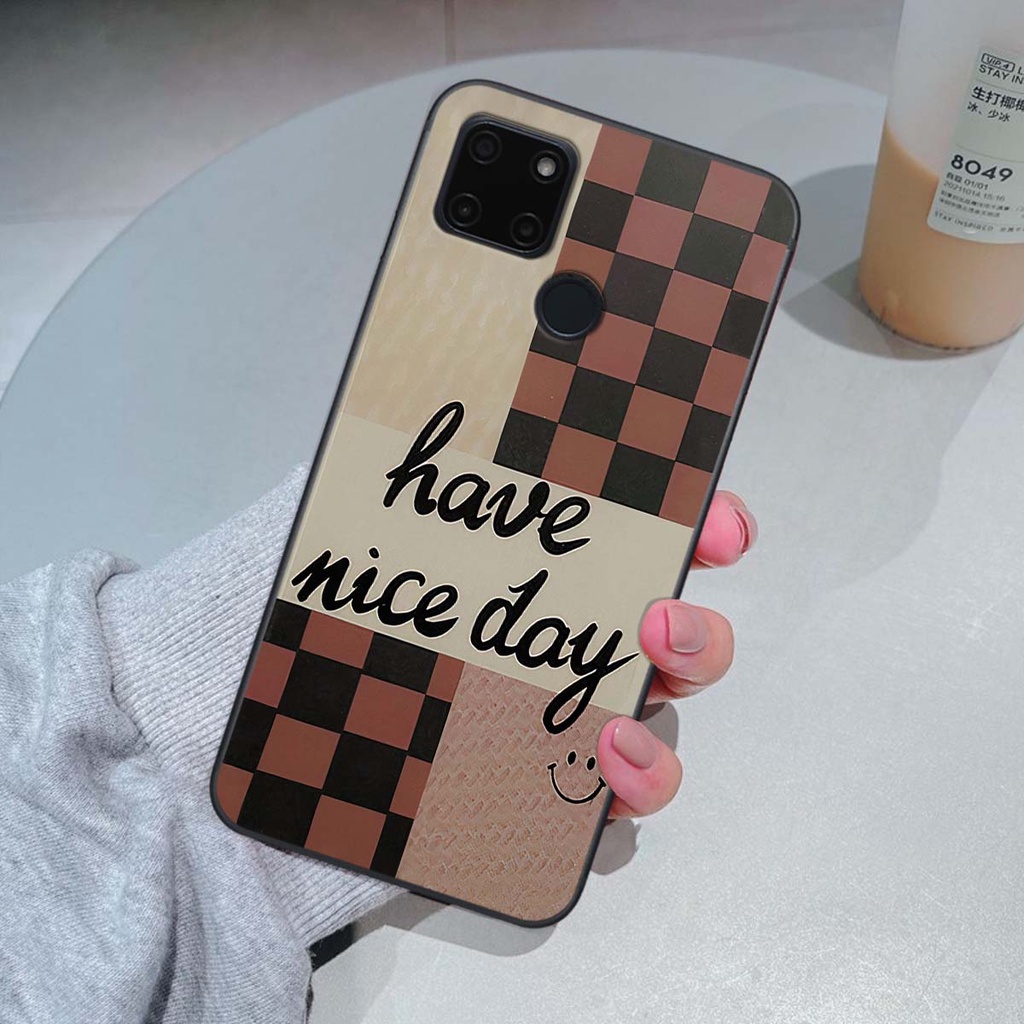 Ốp Realme C20 / C21Y caro trái tim cá tính, thời trang siêu đẹp, siêu phong cách