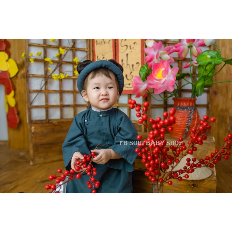 Cổ Phục  Cho Bé Kèm Mấn