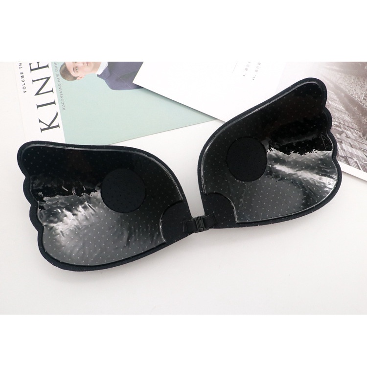 Áo Ngực Không Dây Bằng Silicone Thoáng Khí Không Đường May Hỗ Trợ Mặc Váy Cưới