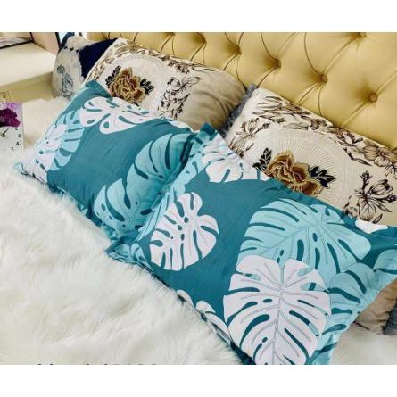 Combo 2 Vỏ Gối Nằm Cotton Poly Mẫu hot,được chọn mẫu trên bài,lá khoai