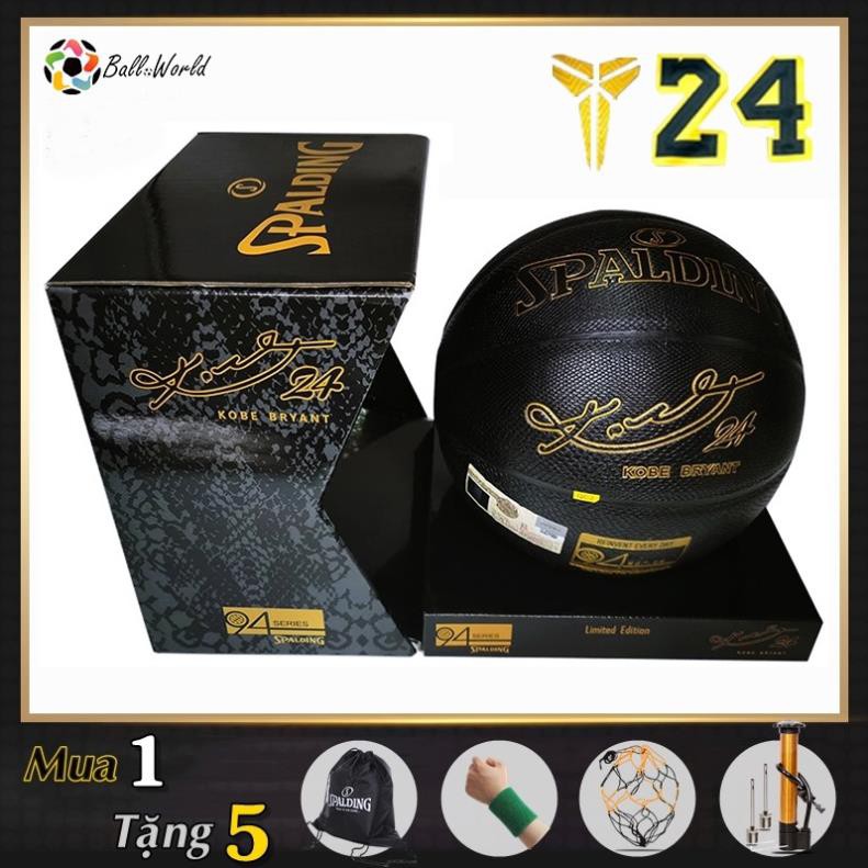 Bóng Rổ Spalding Kobe Bryant Size 7 Thích Hợp Chơi Sân Bóng Rổ Indoor và Outdoor  ྇