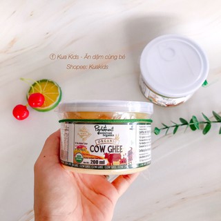 Bơ ghee hữu cơ Ấn độ 200ml