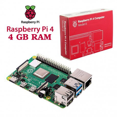 Raspberry Pi 4 Bản RAM 1GB 2GB 4GB UK full version Bảo Hành Chính Hãng