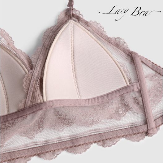 Áo Lót Bra Ren Tam Giác Đệm Mỏng Dây Mảnh Siêu Sexy Lacy Bra - AL29 | WebRaoVat - webraovat.net.vn