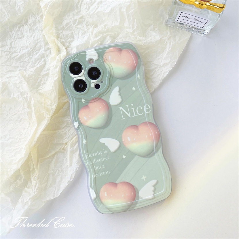Ốp Điện Thoại TPU Mềm Chống Sốc Họa Tiết Lượn Sóng Cho iPhone 13 12 11 Pro Max SE2020 X XR Xs Max 7 8 Plus