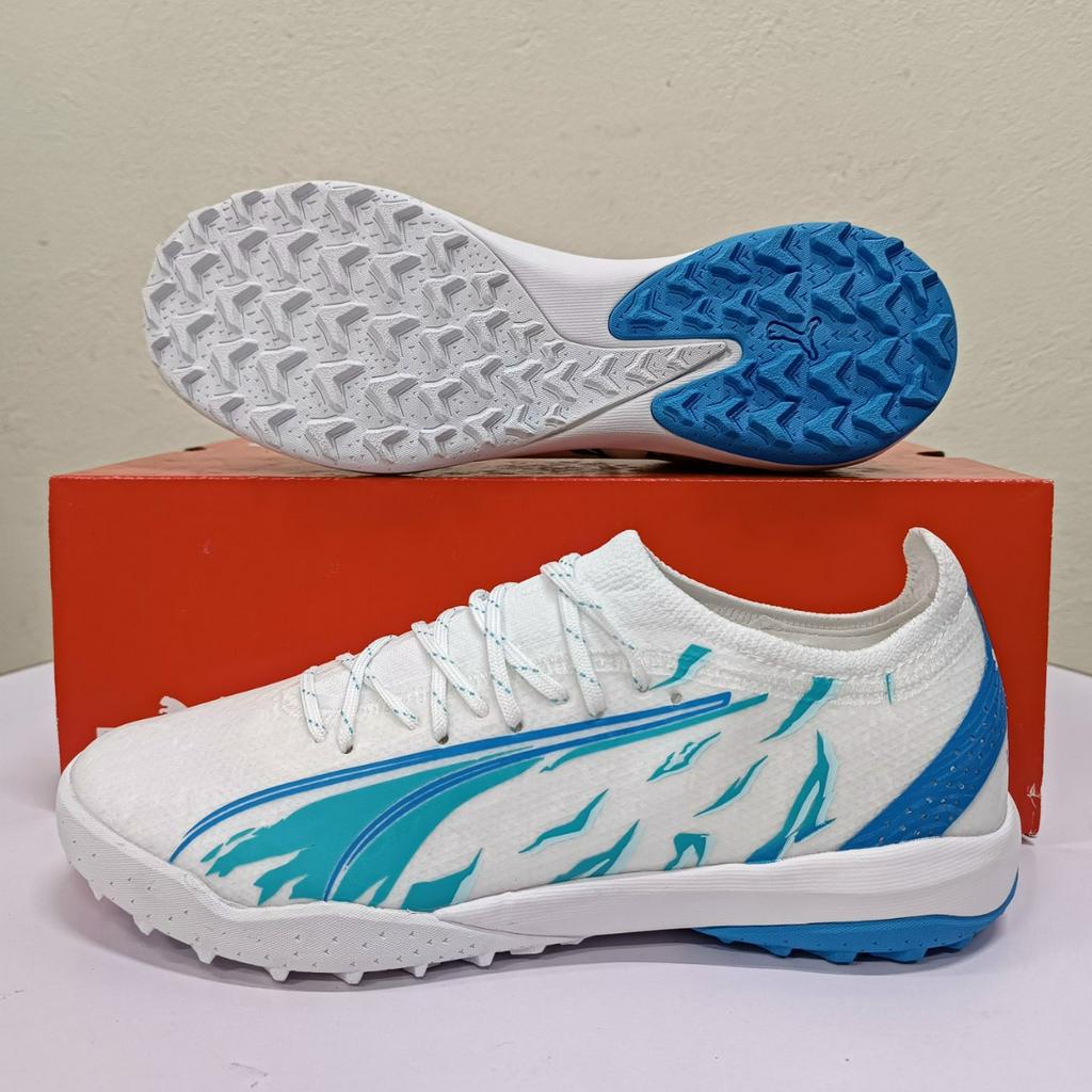 Giày Đá Bóng Sân Cỏ Nhân Tạo Puma Ultra Ultimate TF Màu Trắng