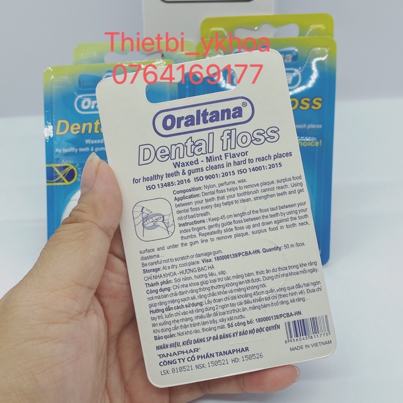 Chỉ Nha Khoa Oral - Clean HOẶC Oraltana