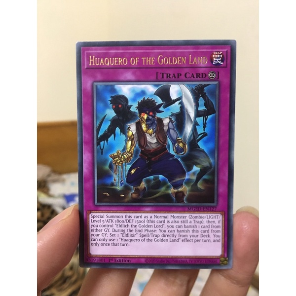 Thẻ bài Yugioh Huaquero of The Golden Land