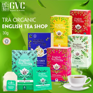 Trà Organic hiệu English Tea Shop 30g (20 túi lọc)