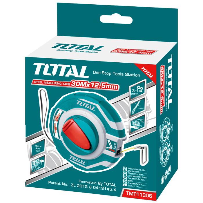 30m Thước cuộn thép TOTAL TMT11306