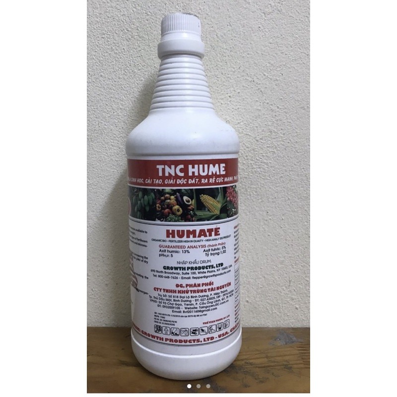 Chế phẩm TNC phân bón lá sinh học - chai 1 lít