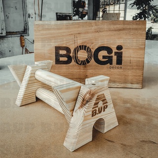 Parallettes gỗ - dụng cụ hít đất, chống đẩy bằng gỗ thông