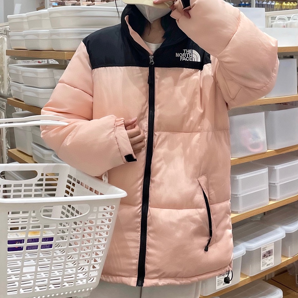 Áo khoác phao tay dài thêu logo Supreme size M-XL (9 màu)