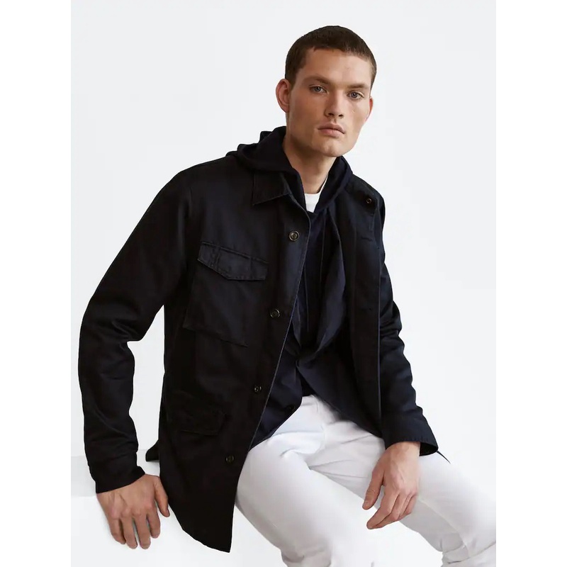 Áo khoác nam Kaki Massi mo Dutti S221