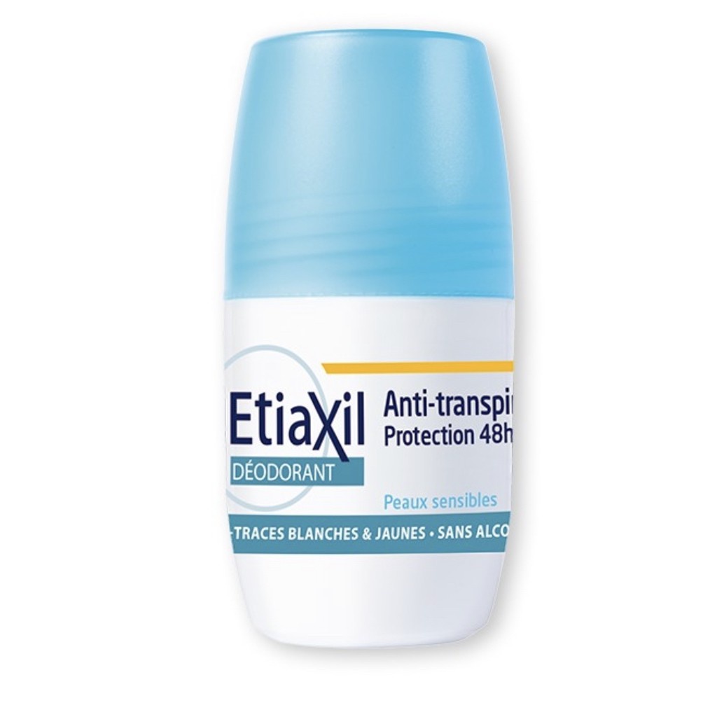 Lăn Khử Mùi Hàng Ngày Etiaxil Deodorant Anti Transpirant 48h 50ml