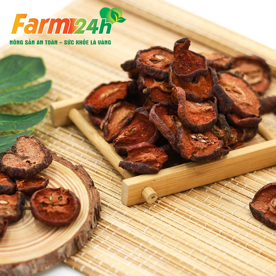 Táo mèo cắt lát phơi khô, hàng loại 1 tốt cho tim mạch, ổn định huyết áp, nâng cao đề kháng, an thần ngủ ngon | Farm24h