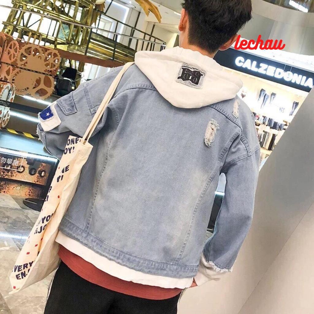 Áo khoác dù unisex form rộng CHAOPAI varsity jacket nam nữ hottrend bomber 2 lớp streetstyle hình thêu cao cấp LECHAU