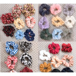 [ HÀNG CÓ SẴN ] Cột Tóc Vải Scrunchie siêu xinh