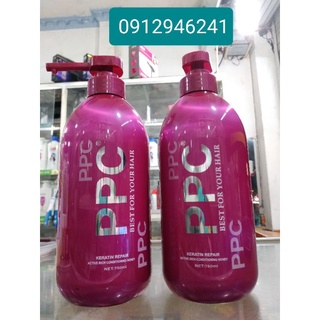 Hấp phục hồi hư tổn keratin ppc hàng chính hãng 750ml