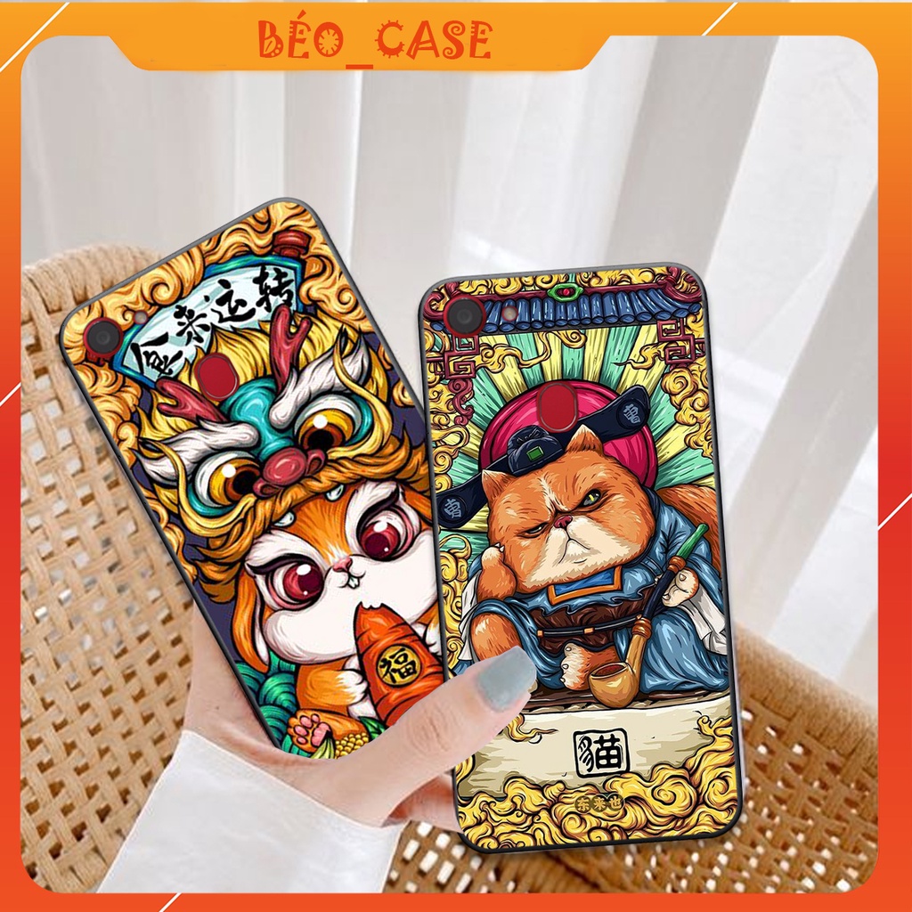 ⚡ Siêu Rẻ ⚡Ốp lưng OPPO F5 / F5 YOUTH / F7 in hình MÈO THẦN TÀI cực đẹp,sang trọng-BEOCASE
