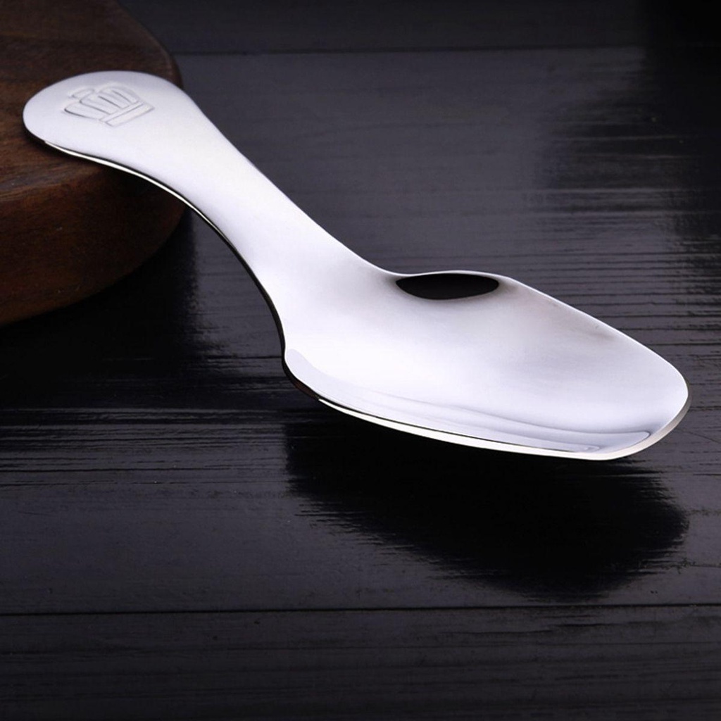 Muỗng Múc Trà Bằng Thép Không Gỉ Tay Cầm Ngắn Tiện Dụng