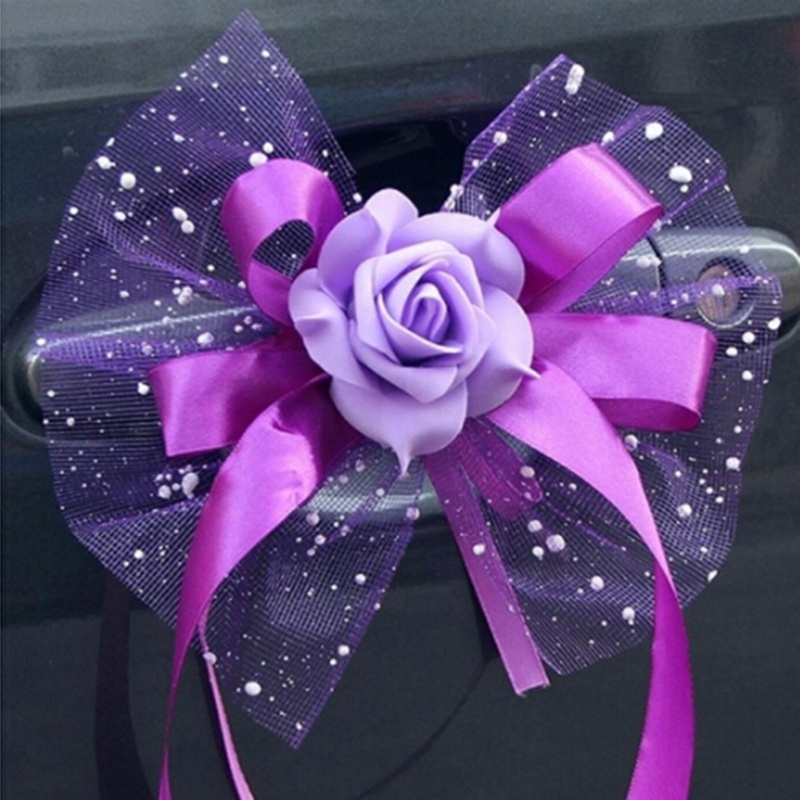 Phụ Kiện Trang Trí Gương Chiếu Hậu Xe Hơi Đám Cưới Zm222.vn DIY