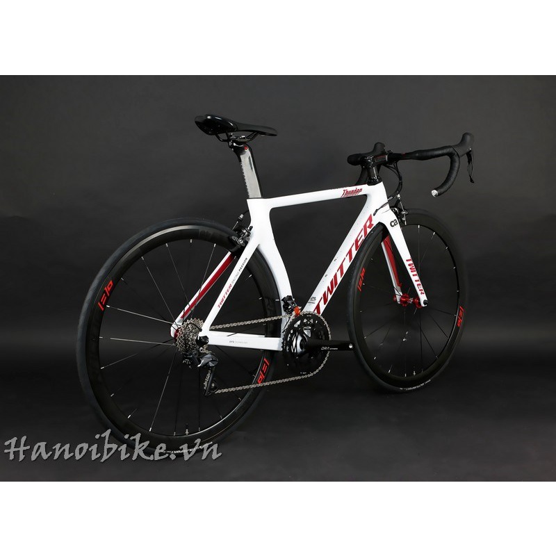 Xe đạp thể thao tay cong Twitter Thuner Plus R2000 2*8 speed