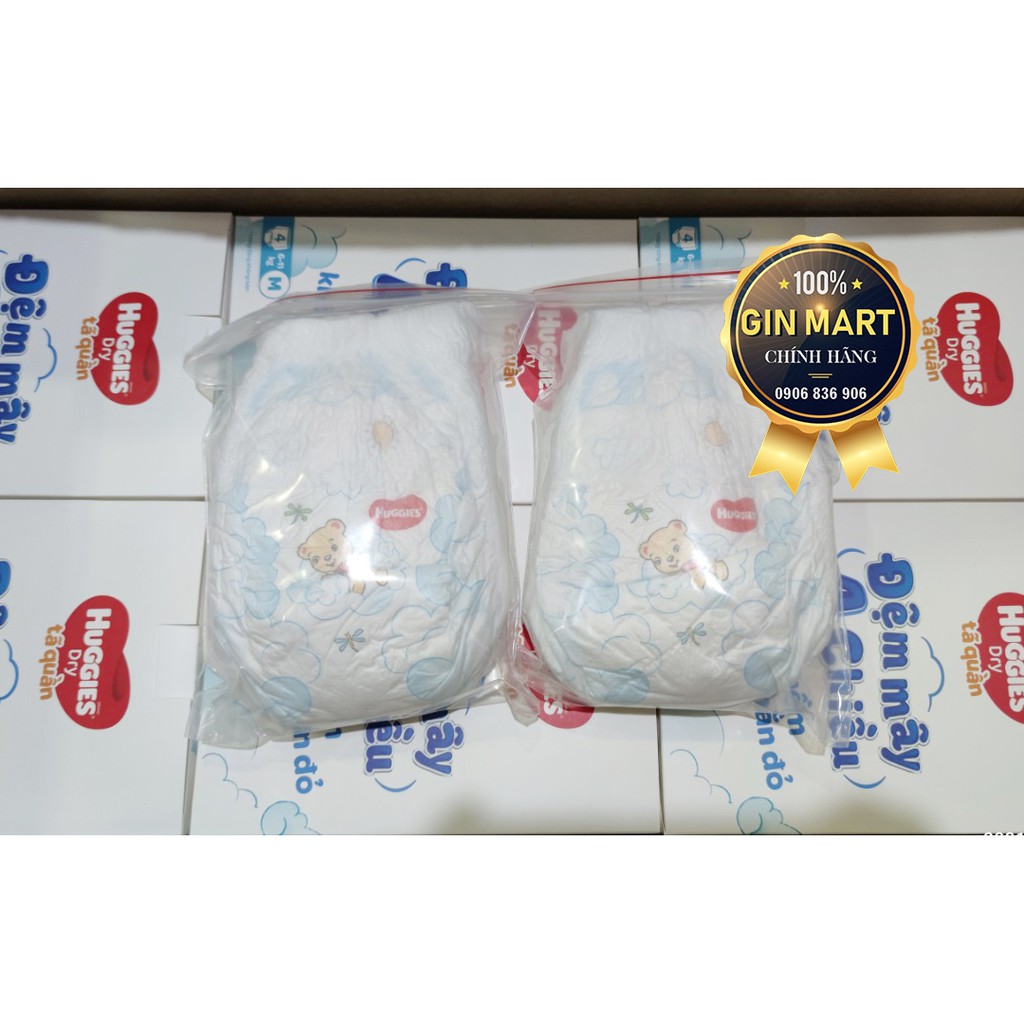 Combo 100 miếng tã quần Huggies/ Bobby size M100/L100/XL100/XXL100 - hàng tặng mẫu mới