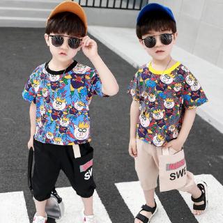 Simple Short Sleeve T-shirts For Boys