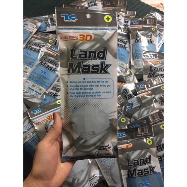 Bich 6 Khau Trang 3D Land Mask khang khuan | BigBuy360 - bigbuy360.vn