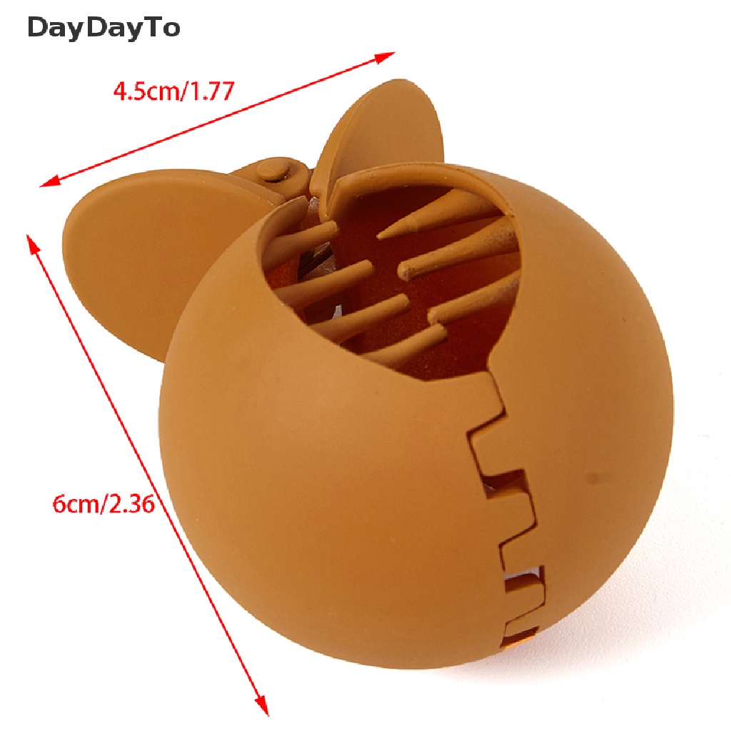 1 Kẹp Tóc Dạng Nhám Màu Trơn Hình Đầu Cá Mập Độc Đáo