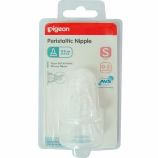 Núm ty Pigeon cổ hẹp siêu mềm đủ size S,M,L,Y