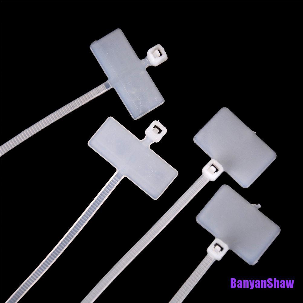 Set 100 Thẻ Đánh Dấu Dây Cáp Nguồn Rj45 Rj12 Tự Khóa Tiện Dụng | BigBuy360 - bigbuy360.vn